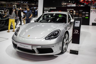Porsche 718 cayman Bangkok International Motor Exp ekranda