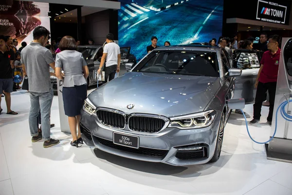 BMW 530e m deporte en exhibición en Bangkok International Motor Expo — Foto de Stock