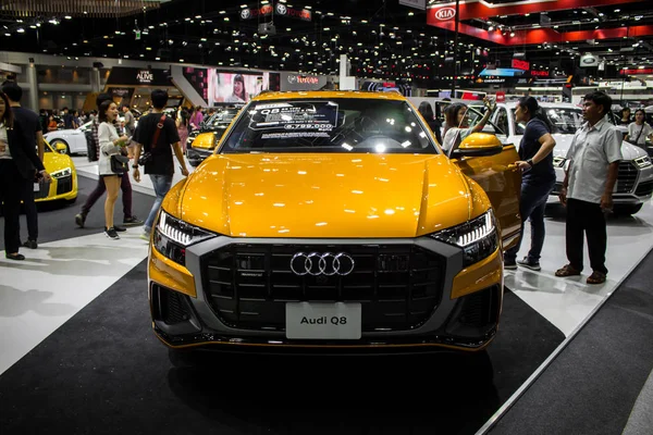 Audi Q8 em exposição na Expo Automóvel Internacional de Banguecoque 2018 . — Fotografia de Stock