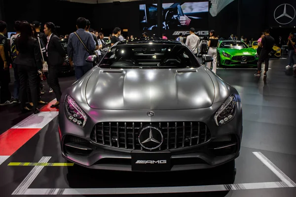 Mercedes benz AMG en exhibición en Bangkok International Motor Expo — Foto de Stock