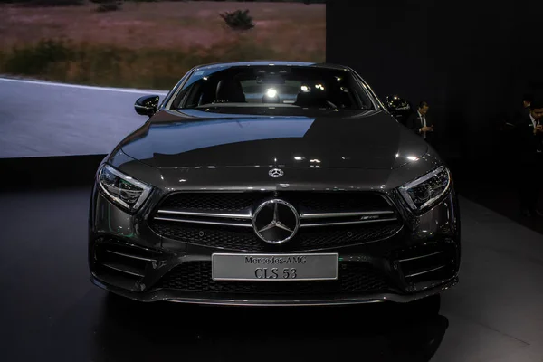 Mercedes benz AMG cls 53 en exhibición en Bangkok International Mot — Foto de Stock