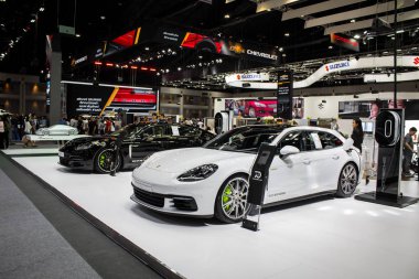Porsche, Bangkok International Motor Expo 2018'de sergileniyor.