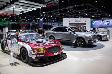 Bentley, Bangkok International Motor Expo 2018'de sergileniyor.