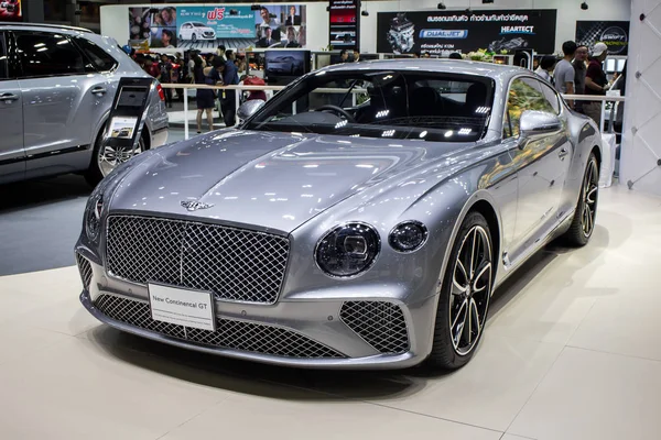 Bentley nuova GT continentale in mostra a Bangkok Internazionale M — Foto Stock