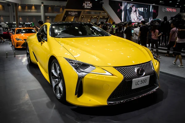 Lexus LC 500 in mostra a Bangkok International Motor Expo 2018 — Foto Stock