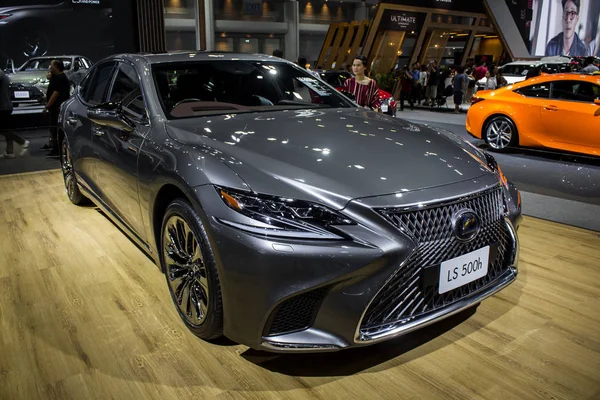 Lexus LS 500h in mostra a Bangkok International Motor Expo 201 — Foto Stock