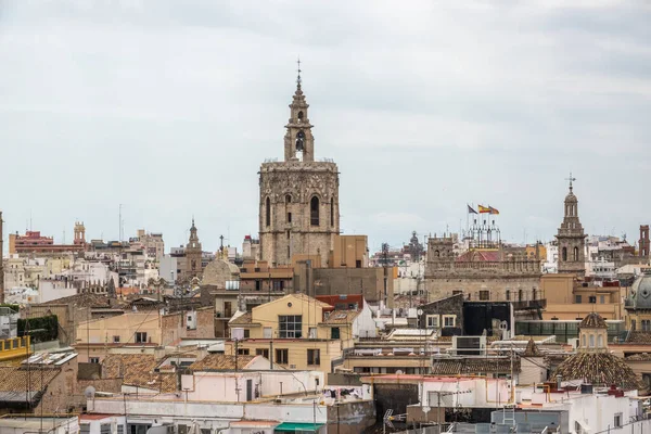 Torre Liguelete, campanile della Cattedrale di Valencia — Foto Stock