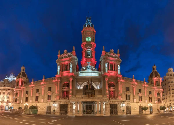 バレンシアにある市庁舎,スペイン. — ストック写真