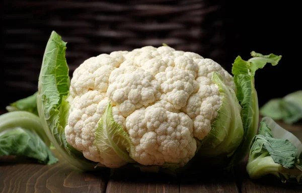 vegetable cauliflower head fresh raw vegan food ingredient still life