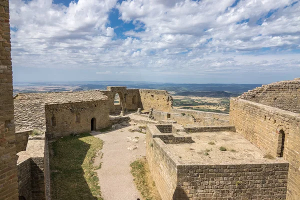 Loarre slott, Hoya de Huesca Aragon Huesca Spanien — Stockfoto