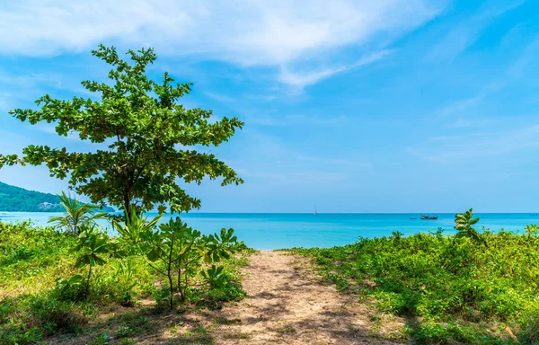 Krásné Tropické Pláže Moře Ostrově Paradise Koncept Dovolené — Stock fotografie