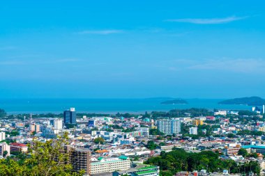 Hill Phuket, Tayland, Phuket şehir manzarası çaldı