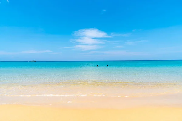 Hermosa Playa Tropical Mar Isla Paradisíaca Concepto Vacaciones —  Fotos de Stock