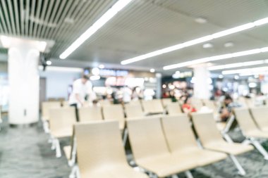 Havalimanı arka plan için soyut bulanıklık