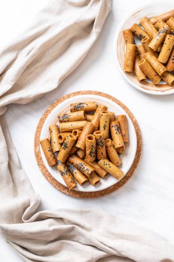 Taylandlı çıtır Hindistan cevizi roll - Tay tatlı snack