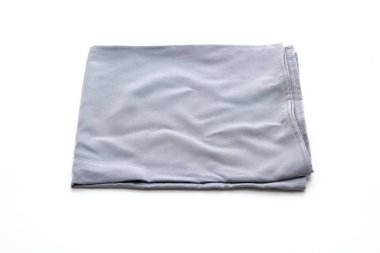 Beyaz arka plan üzerinde izole mutfak bezi (peçete)