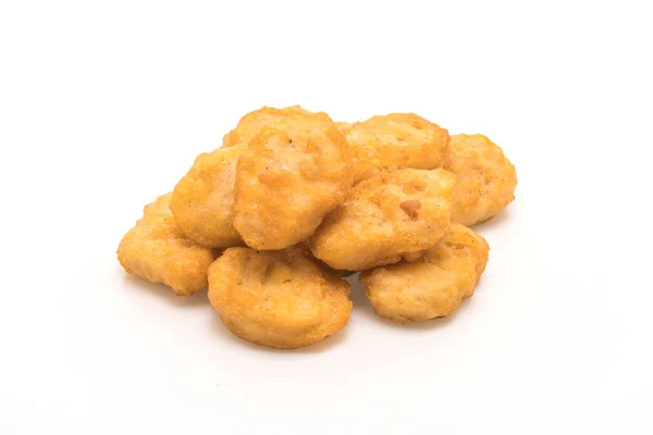 Nuggets Pollo Aislados Sobre Fondo Blanco — Foto de Stock