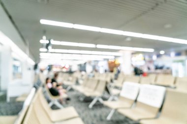 Havalimanı arka plan için soyut bulanıklık