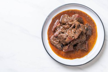 herb - Phuket Tayland geleneksel gıda tarzı ile domuz eti güveç