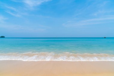 Güzel tropikal plaj ve deniz paradise Island - tatil tatil kavramı