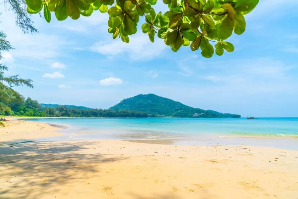 Hermosa Playa Tropical Mar Isla Paradisíaca Concepto Vacaciones — Foto de Stock