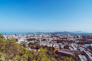 Hill Phuket, Tayland, Phuket şehir manzarası çaldı