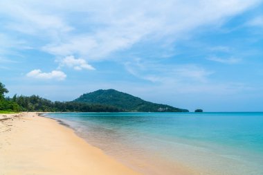 Güzel tropikal plaj ve deniz paradise Island - tatil tatil kavramı