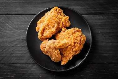 Kızarmış tavuk yemeği - abur cubur ve sağlıksız yemek