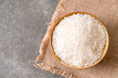 Beyaz ham Tay Yasemin pirinç