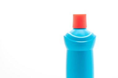 Banyo beyaz arka plan üzerinde izole sıvı şişe Temizleme