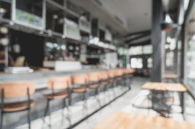 bulanıklık ve restoran ve kafe için arka plan - defocused vintage etkisi filtre