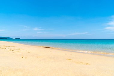 Güzel tropikal plaj ve deniz paradise Island - tatil tatil kavramı