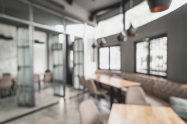 bulanıklık ve restoran ve kafe için arka plan - defocused vintage etkisi filtre