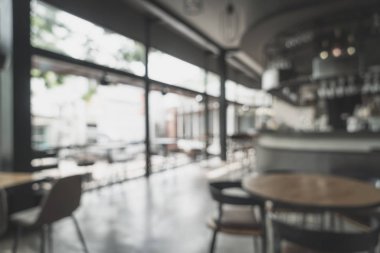bulanıklık ve restoran ve kafe için arka plan - defocused vintage etkisi filtre