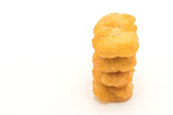 Nuggets Pollo Aislados Sobre Fondo Blanco —  Fotos de Stock