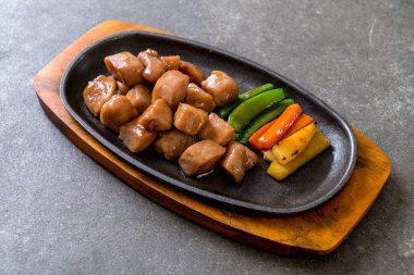 domuz biftek Japon tarzı - sağlıklı gıda