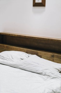 güzel ve rahat yastık dekorasyon yatak - vintage etkisi filtre