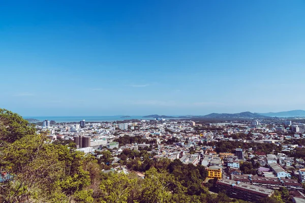 Hill Phuket, Tayland, Phuket şehir manzarası çaldı