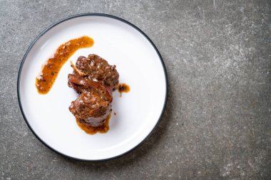 herb - Phuket Tayland geleneksel gıda tarzı ile domuz eti güveç