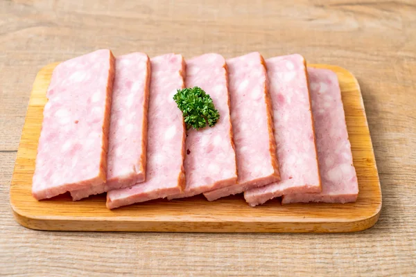 Färsk Bacon Grill Skivad — Stockfoto