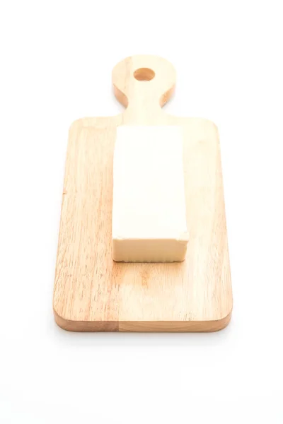 Tofu Isolated White Background — Stock Photo, Image