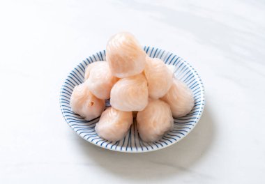 Çin karides pişmiş hamur tatlısı - Asya gıda tarzı