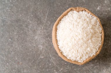 Beyaz ham Tay Yasemin pirinç