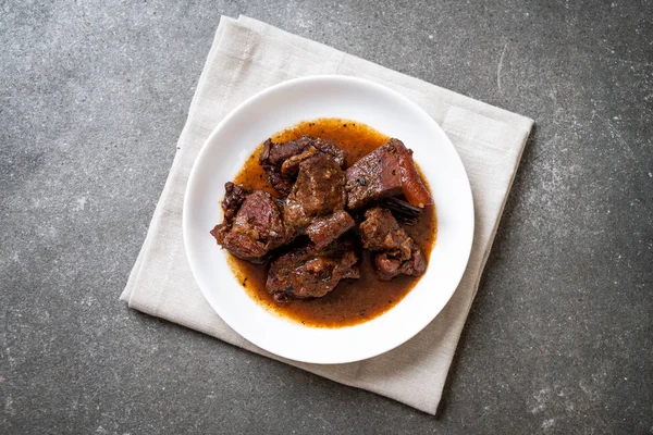 herb - Phuket Tayland geleneksel gıda tarzı ile domuz eti güveç