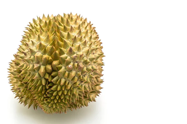 Fresh Durian Fruit Isolated White Background — Stock Photo, Image