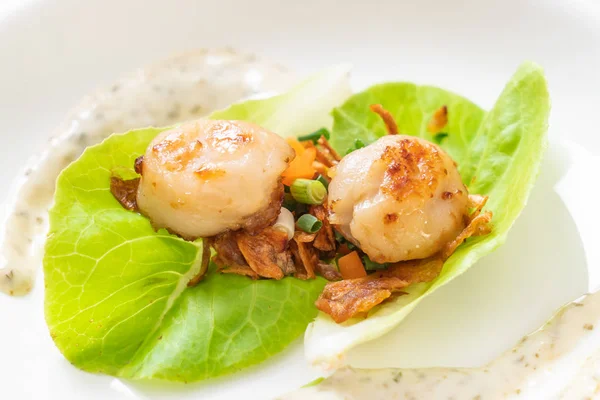 Sebzeli ızgara tarak shell