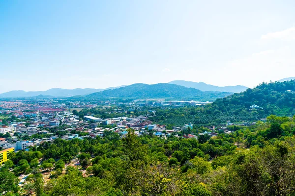 Phuket City Skyline Rang Hill Phuket Tailandia — Foto de Stock