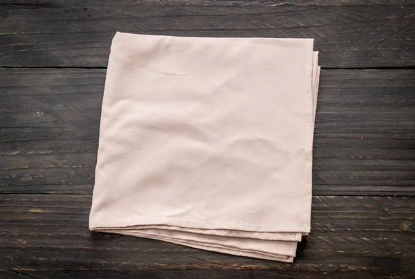 ahşap arka plan - vintage etkisi filtre üzerinde mutfak bezi (peçete)