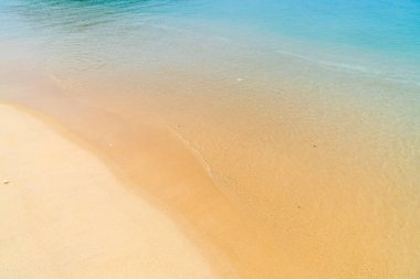 Güzel tropikal plaj ve deniz paradise Island - tatil tatil kavramı