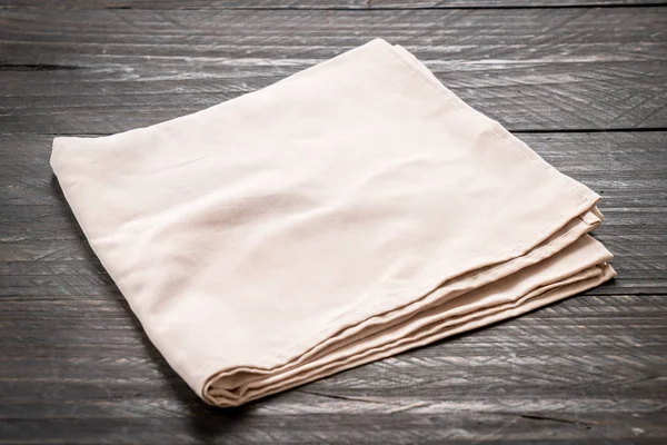 ahşap arka plan - vintage etkisi filtre üzerinde mutfak bezi (peçete)